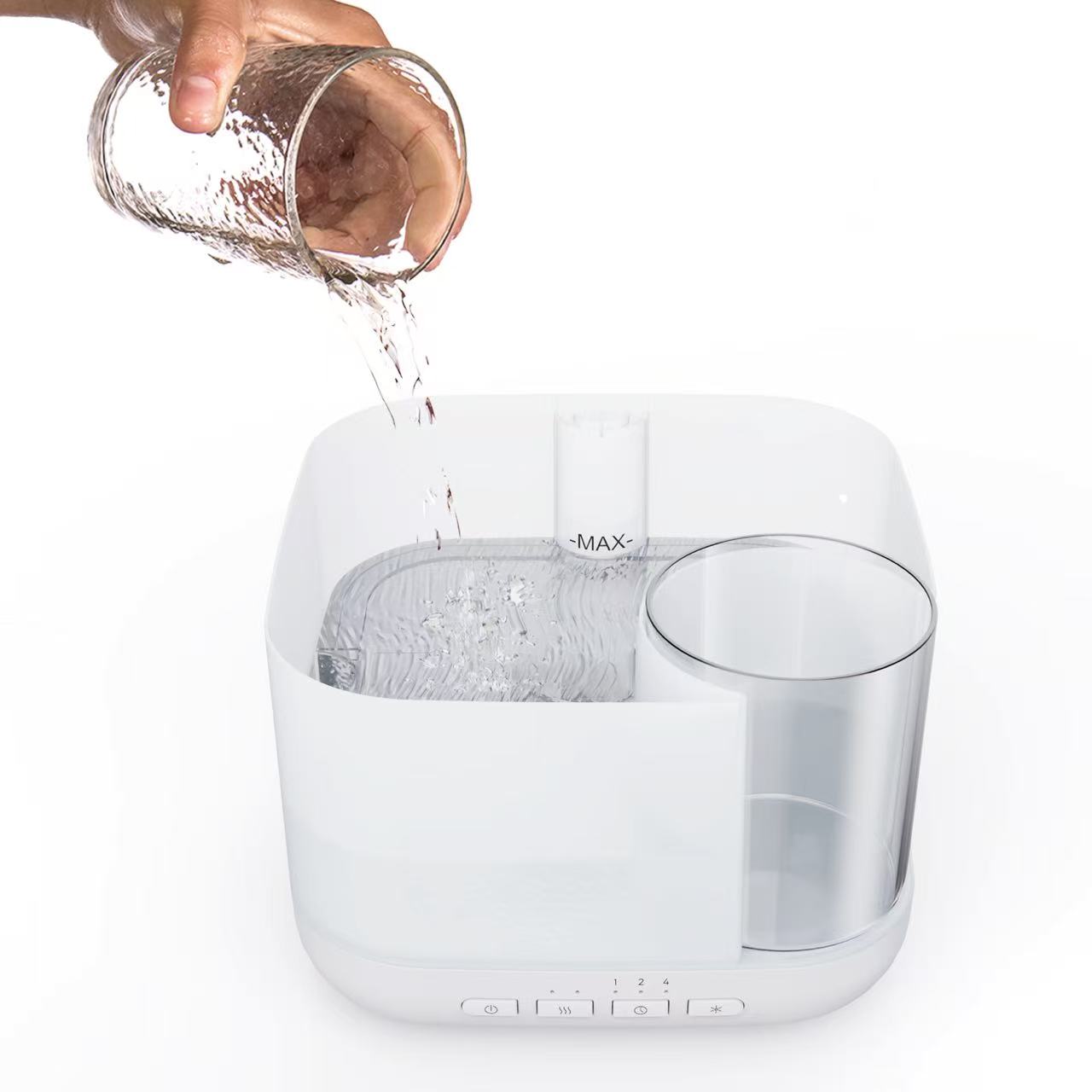 Colorful Light Top Filling Cool-mistUltrasonic Humidifier 