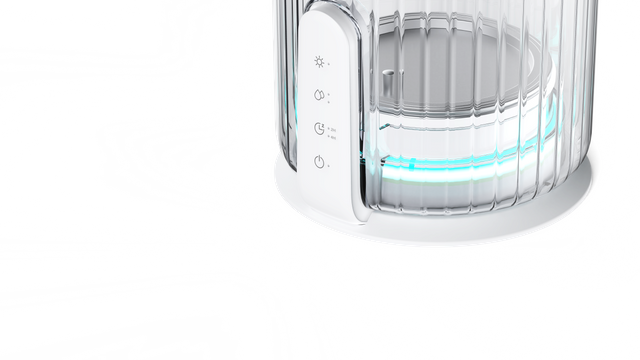 Smillon Elegant Steam Glass Tank Humidifier