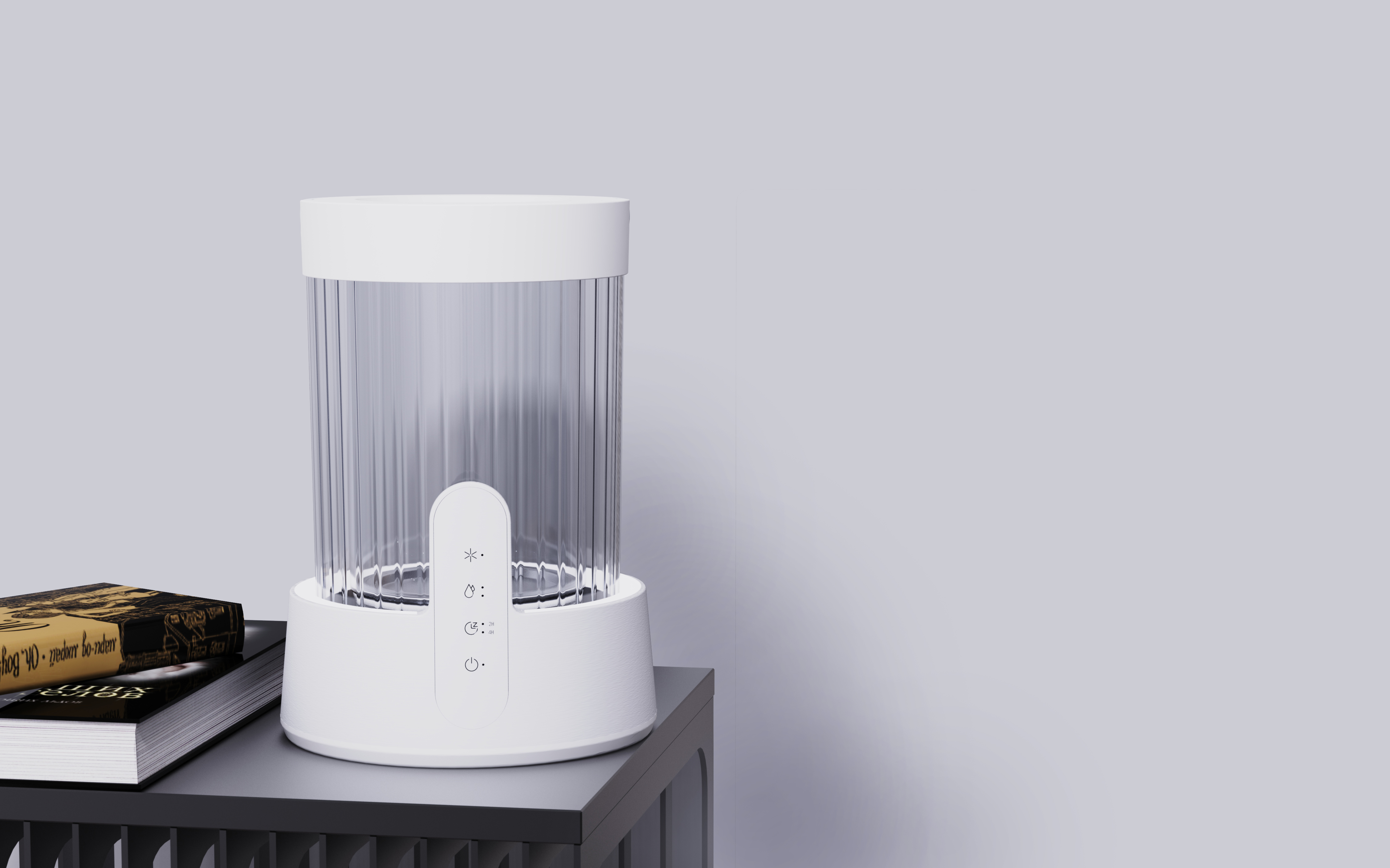 Smillon Hot Steam Glass Tank Humidifier